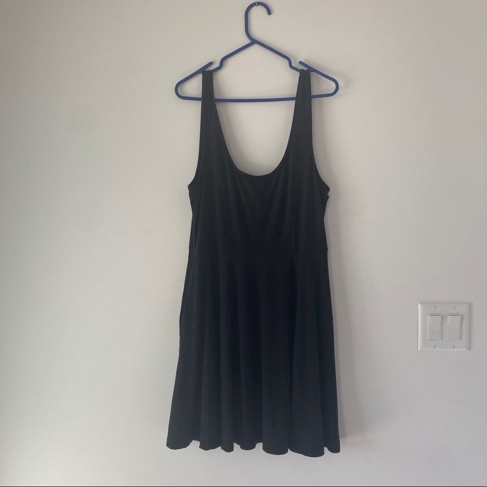 Black A-Line Mini Dress